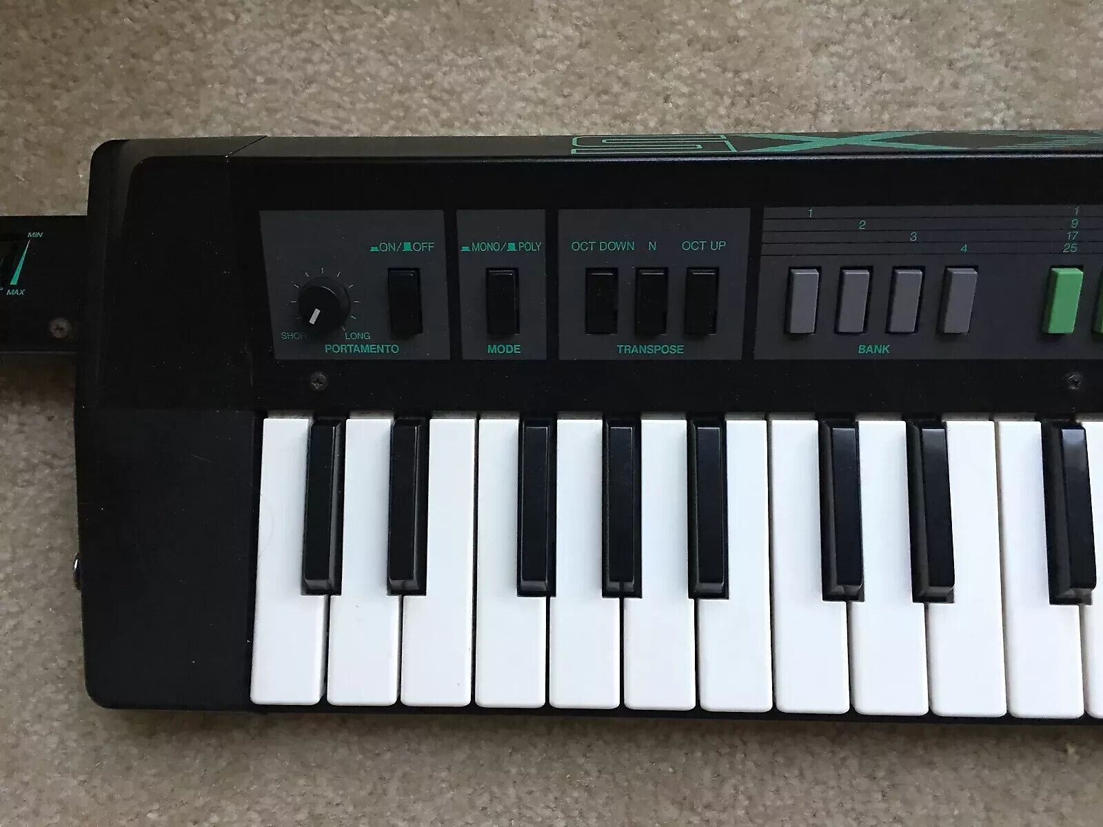 Yamaha KX5 Vintage MIDI Remote Keyboard Controller Keytar - Black - Fresh Stock Dated December 2025
