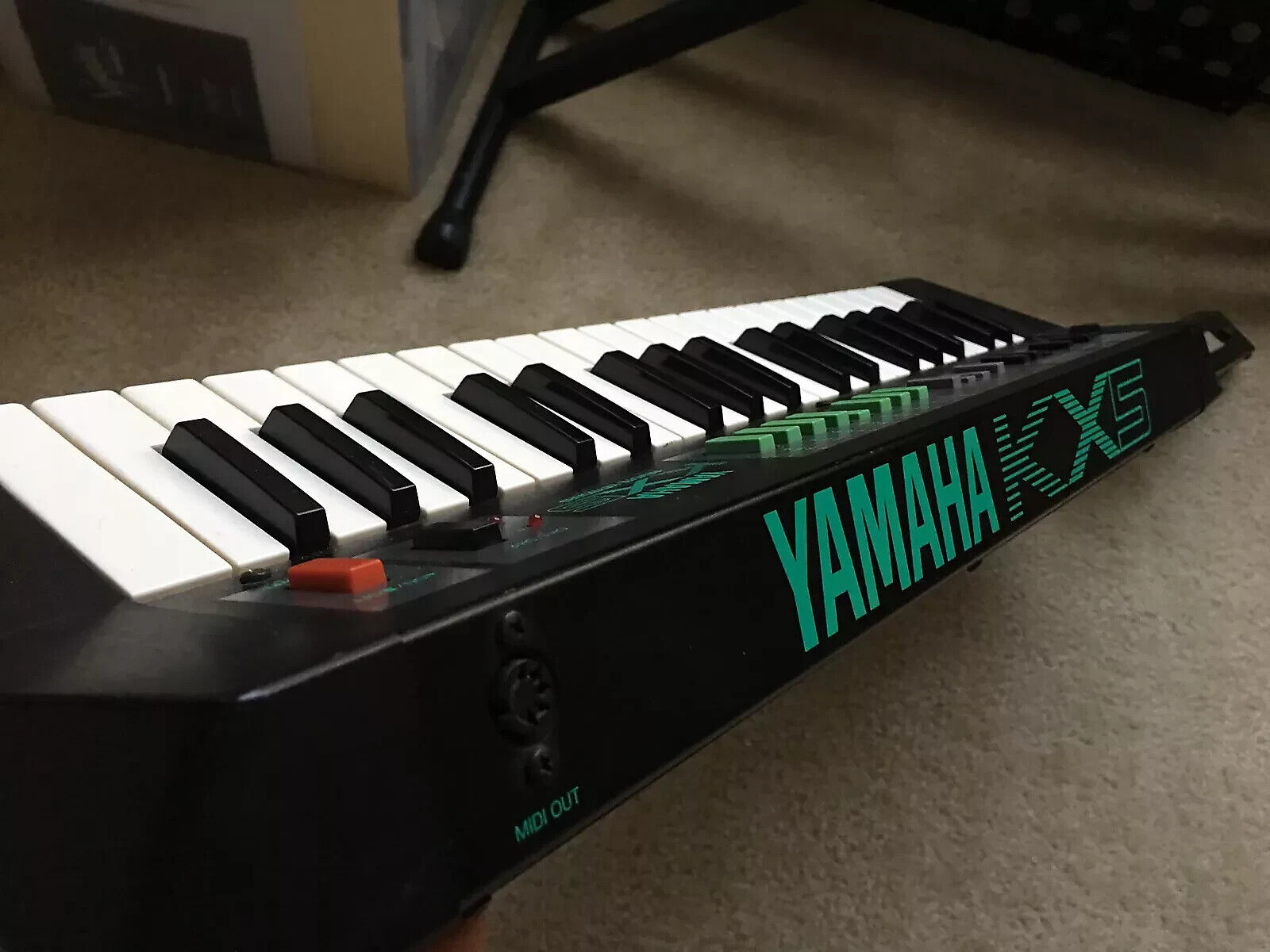 Yamaha KX5 Vintage MIDI Remote Keyboard Controller Keytar - Black - Fresh Stock Dated December 2025