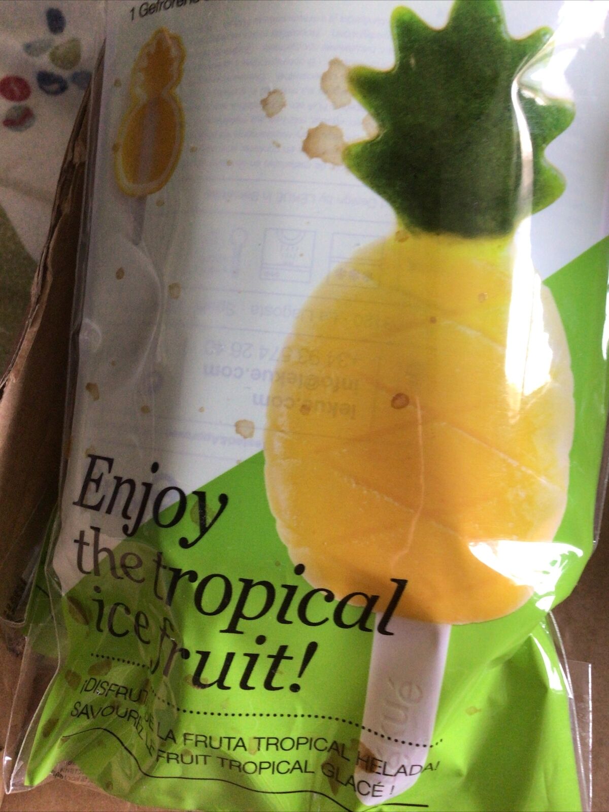 new pineapple shaped popsicle mold - Fresh Stock Dated February 2026