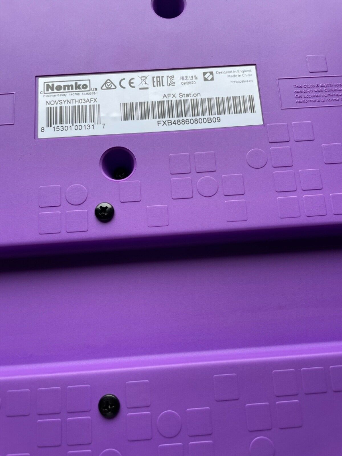 Novation AFX station limited edition with collectors box and cables - Fresh Stock Dated December 2025