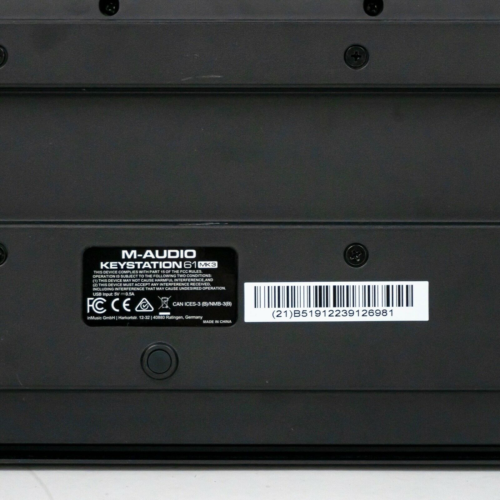 M-Audio Keystation 61 MK3 61-key Keyboard Controller - Fresh Stock Dated December 2025