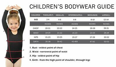 Elowel Kids Girls' Basic Short Sleeve Leotard (Size 2-14 Years) Multiple Colors - Fresh Stock Dated December 2025