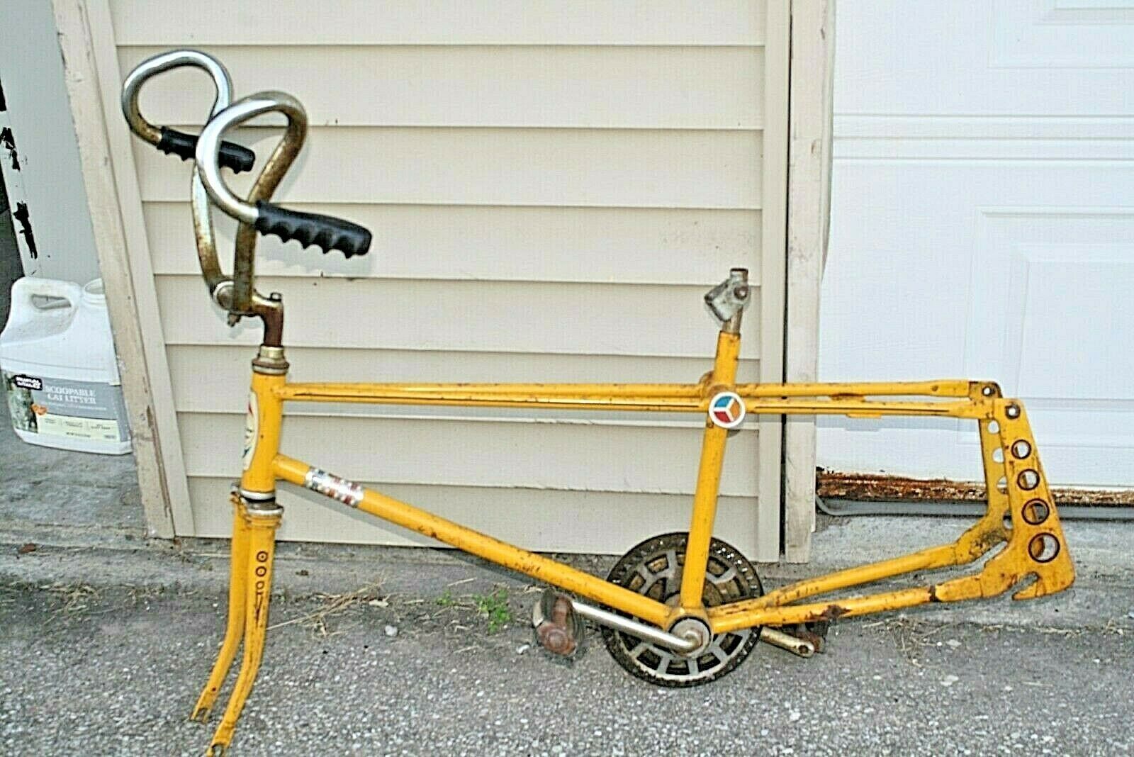 Rare Vintage Western Flyer 1950's Bike w curled handle bars 1 original tire nice - Fresh Stock Dated January 2026
