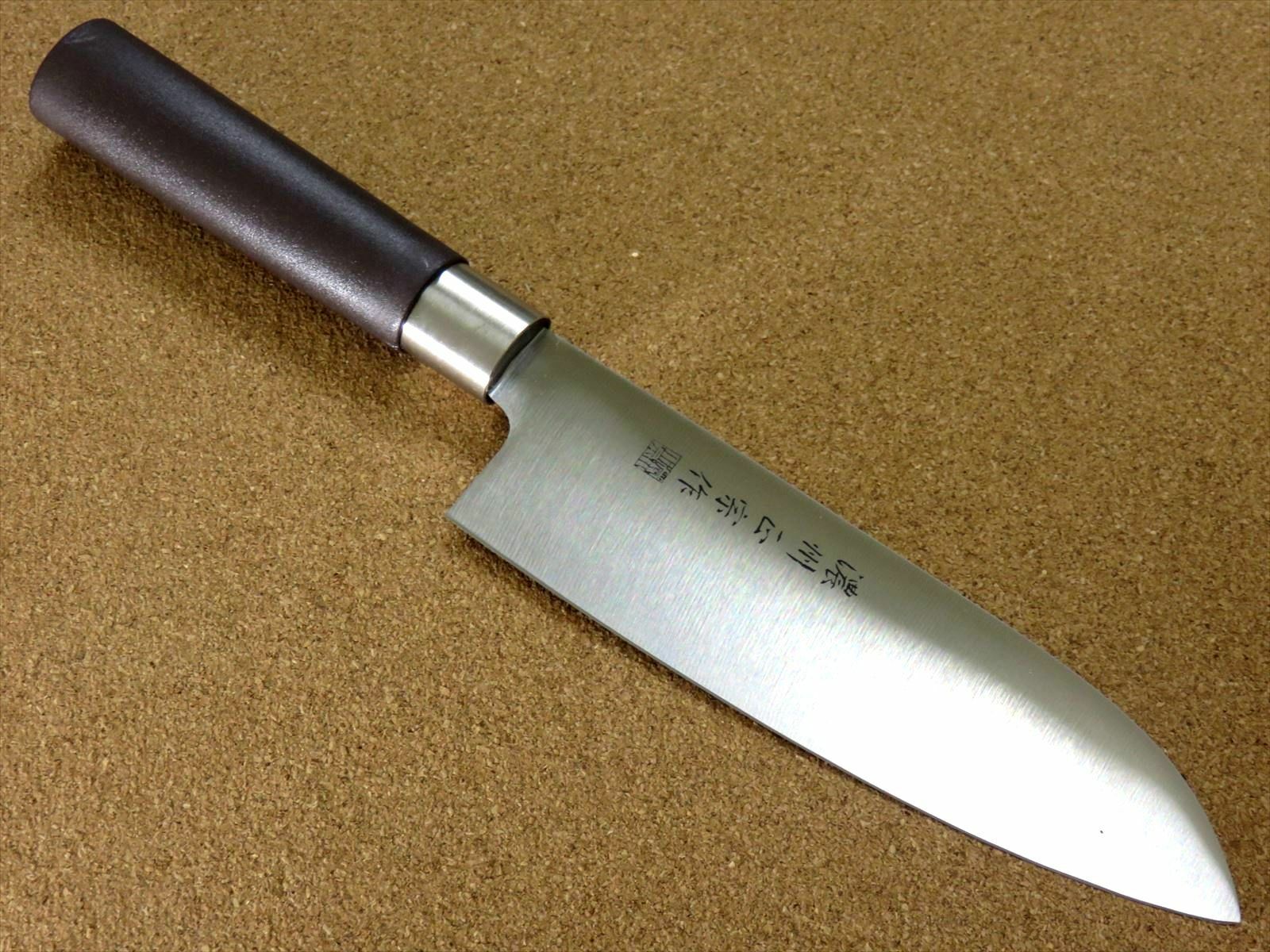 Japanese Masamune Kitchen Santoku Knife 170mm 7 in Polypropylene Meat SEKI JAPAN - Fresh Stock Dated January 2026