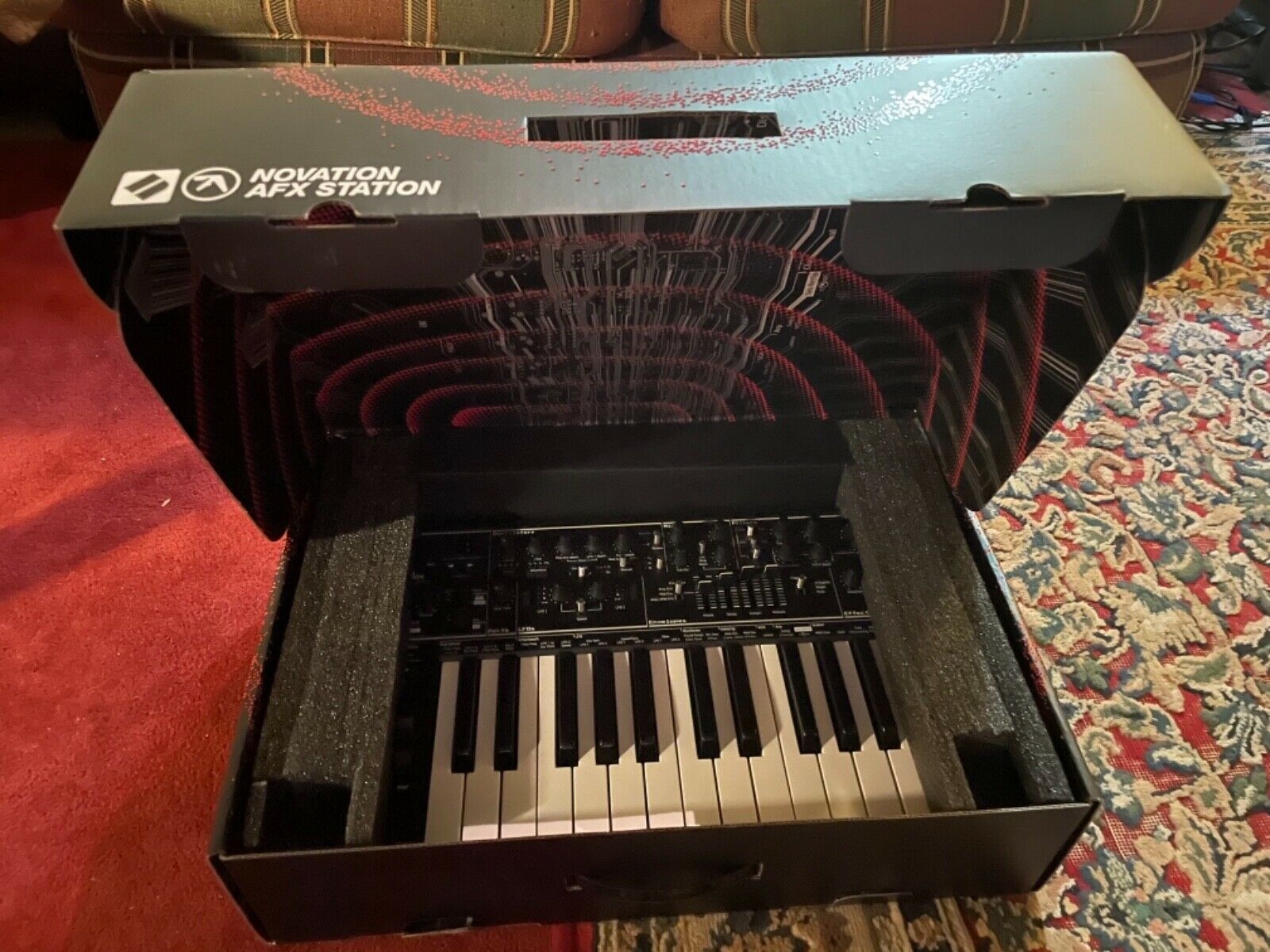 Novation AFX station limited edition with collectors box and cables - Fresh Stock Dated December 2025