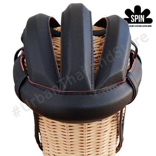 Vintage Cycling Bicycle Helmet Adult L'eroica Craft Hat Retro Classic AllBlack - Fresh Stock Dated December 2025