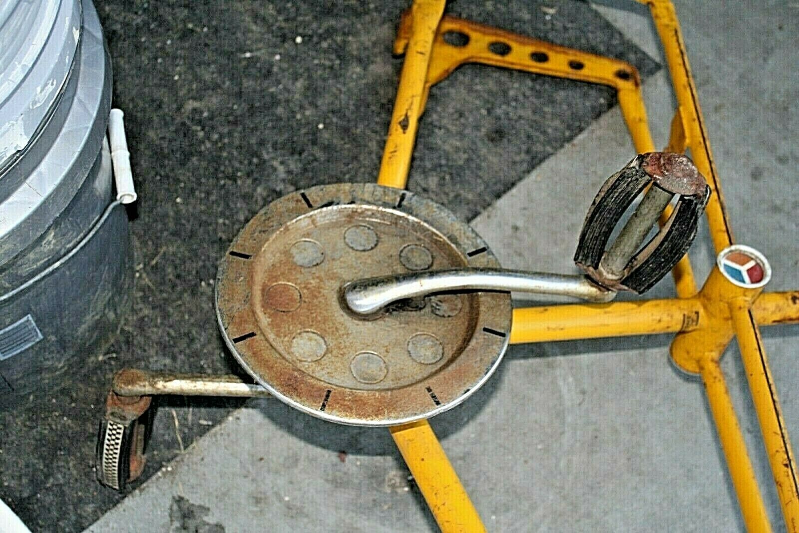 Rare Vintage Western Flyer 1950's Bike w curled handle bars 1 original tire nice - Fresh Stock Dated January 2026