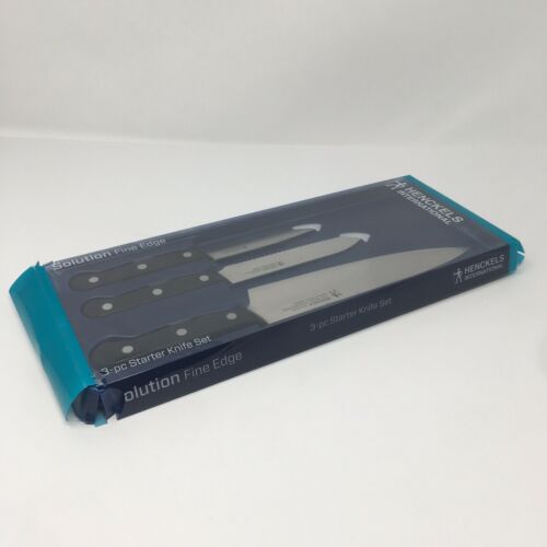 J.A. Henckels 3-Piece Essential Knife Set - Fresh Stock Dated January 2026