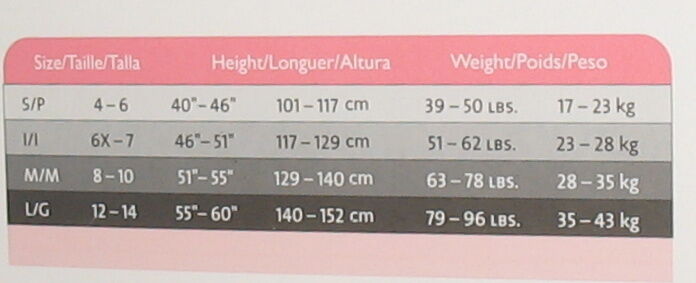 DANSKIN - NEW - PINK CONVERTIBLE FOOT TIGHTS FAUX BACK SEAM CHILD'S  INT  6X - 7 - Fresh Stock Dated December 2025