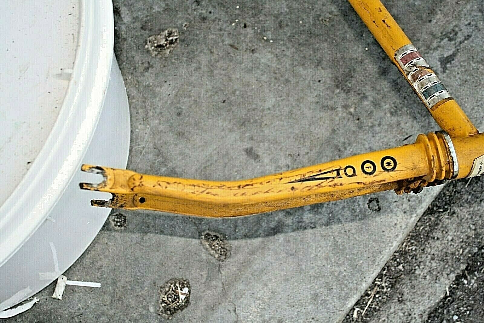 Rare Vintage Western Flyer 1950's Bike w curled handle bars 1 original tire nice - Fresh Stock Dated January 2026