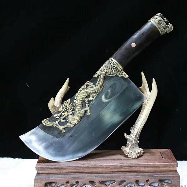 Zhenguanxi Rising Dragon Chef Meat Cleaver Chopping Knife Kitchen knife #5131 - Fresh Stock Dated February 2026