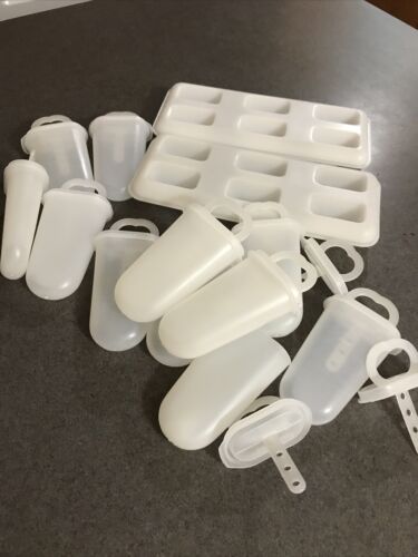 Tupperware popsicle molds 10 count with extra sticks - Fresh Stock Dated February 2026
