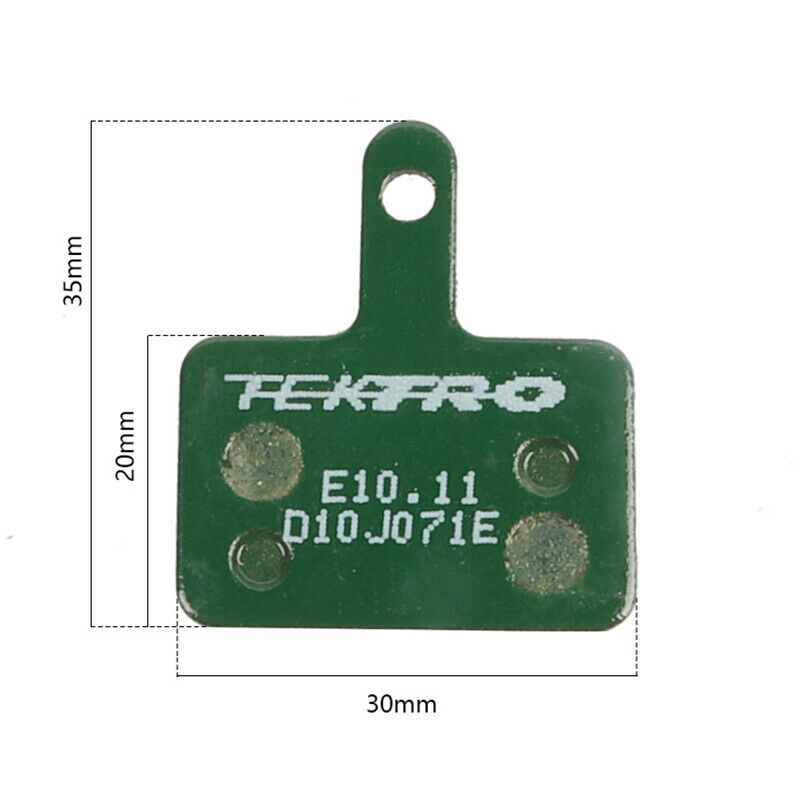 2 Pair Tektro E10.11 Metal Disc Brake Pads For Auriga/Draco/Orion MTB Bike Cycle - Fresh Stock Dated December 2025