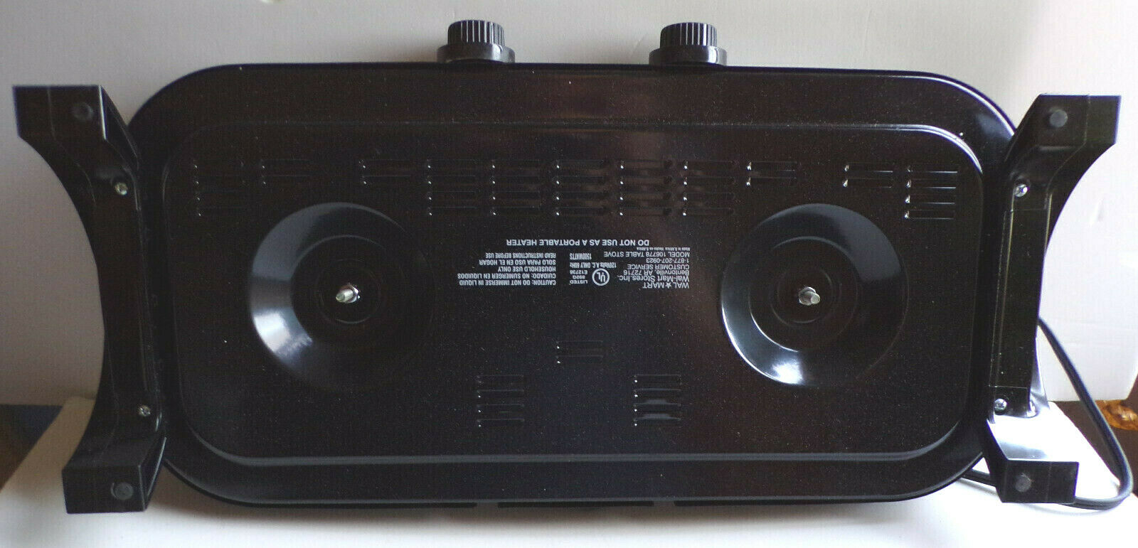 GE General Electric 2 Burner Electric Buffet Range with Paperwork & Original Box - Fresh Stock Dated February 2026