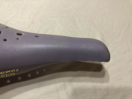 UNUSED LAVENDER BIKEWAY AERO VELO SEAT OLD SCHOOL BMX Gt Dyno Style - Fresh Stock Dated December 2025