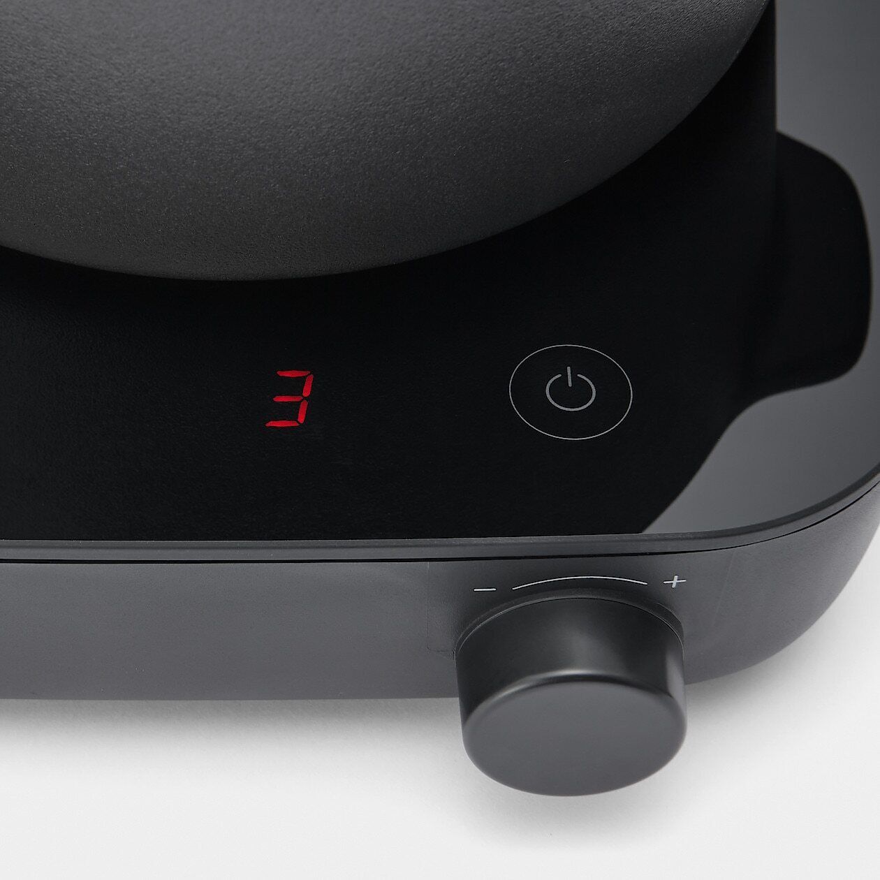 MUJI IH Cooking Plate Black MJ-IHCPI Japan Domestic Use 100V - Fresh Stock Dated February 2026