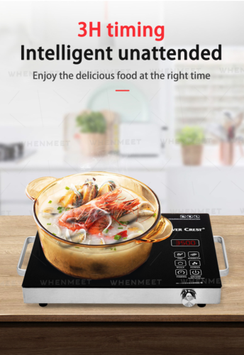 3500W Electric Single Induction Cooker Cooktop Digital Hot Plate With Handle US - Fresh Stock Dated February 2026