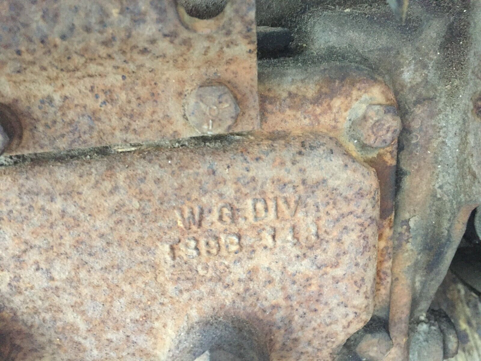 1960s 1970s Borg Warner 3 speed three transmission manual standard core Ford? - Fresh Stock Dated December 2025