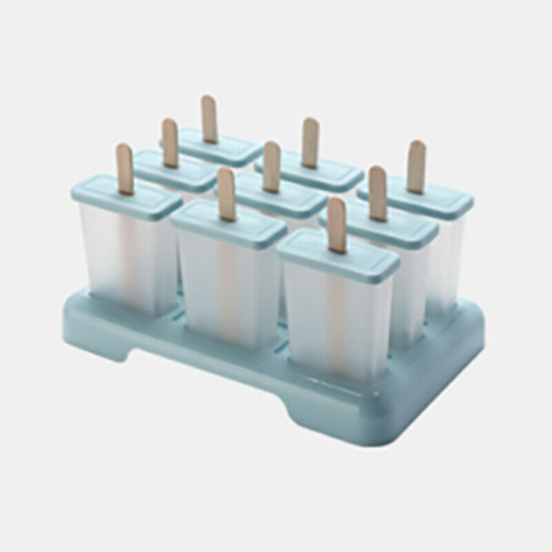 Ice Cream Popsicle Frozen Mold Silicone Lolly Pop Maker Mould Ice Tray Cover Lid - Fresh Stock Dated February 2026
