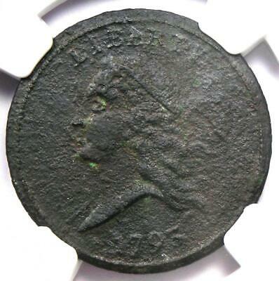 1793 Liberty Cap Flowing Hair Half Cent 1/2C - NGC XF Detail (EF) - Rare Coin! - Fresh Stock Dated December 2025