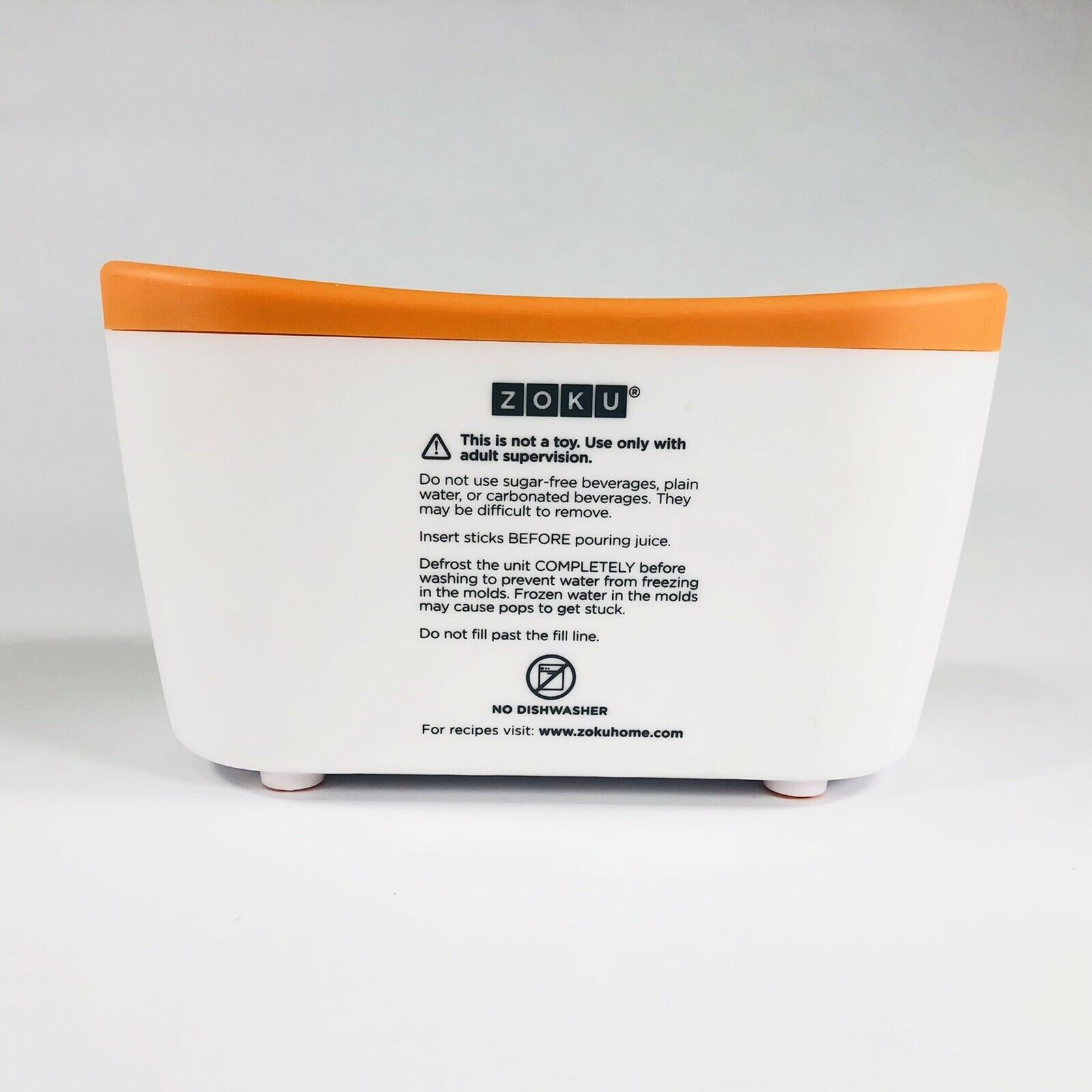 Zoku Triple Quick Pop Maker Three Popsicles, 6 Popsicle Sticks & 6 Drip Guards - Fresh Stock Dated February 2026