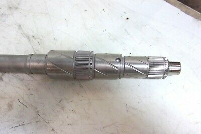 66-67 FORD TOP LOADER MAIN SHAFT 31 SPLINE 4 SP FULL SIZE CARS 427 428 WT296-2D - Fresh Stock Dated December 2025