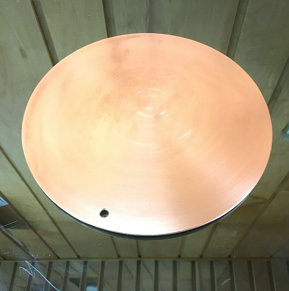 1/8” Thick Pure Copper Heat Diffuser 9” Circle Stove Topper Defrost Plate - Fresh Stock Dated February 2026