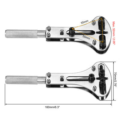Watch Back Remover Tool Set Adjustable Case Opener for 55mm Watch Case - Fresh Stock Dated December 2025