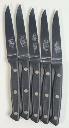 Gerber Balance Plus Kitchen Knife 5 Piece Parer Utility Steak Cutting Knives - Fresh Stock Dated January 2026