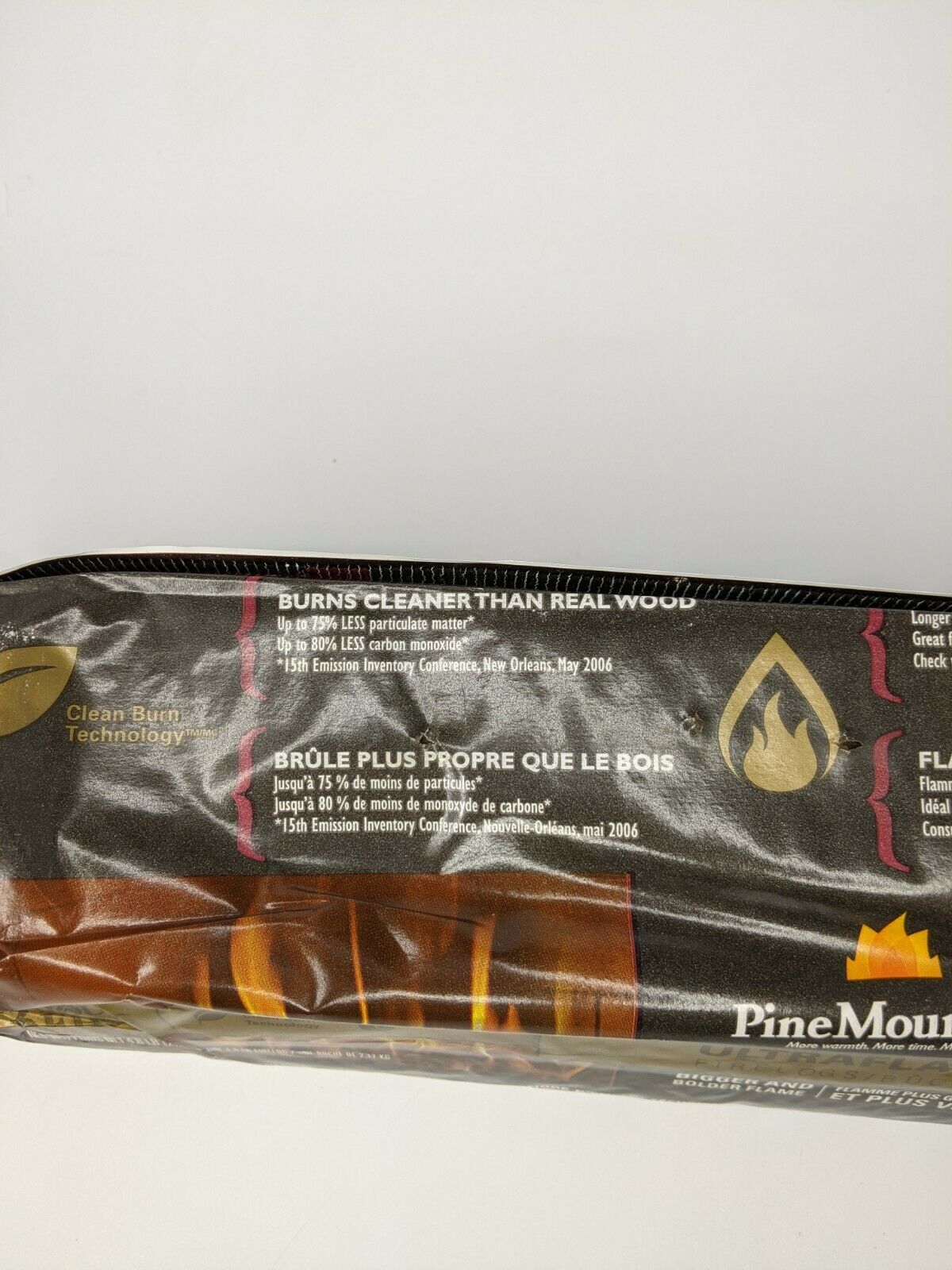 (5) Pine Mountain Ultraflame Fire Logs Clean Burning 3HR Burn - Fresh Stock Dated December 2025