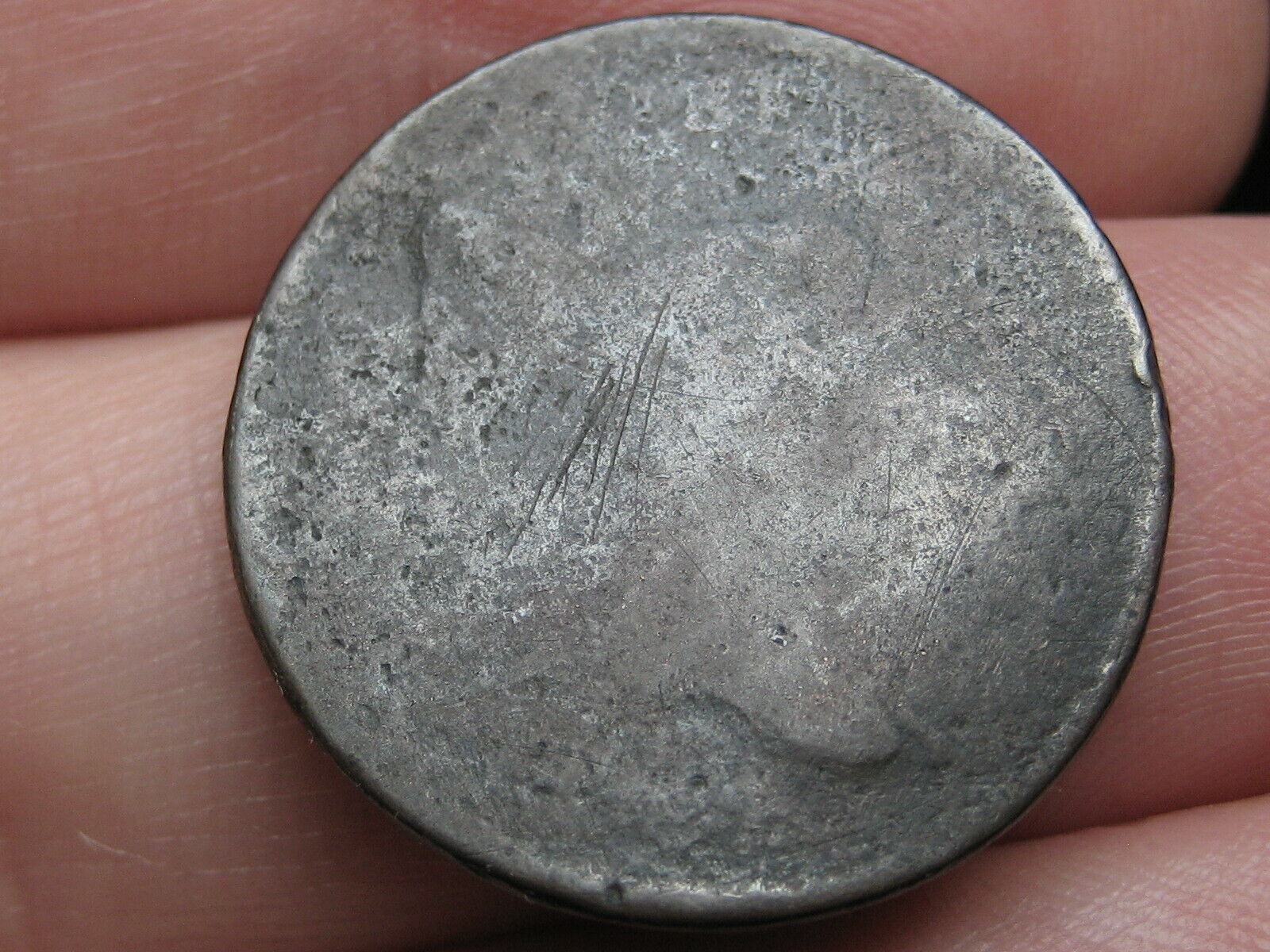 1795-1797 Liberty Cap Half Cent- Thin Planchet, Heavily Worn - Fresh Stock Dated December 2025