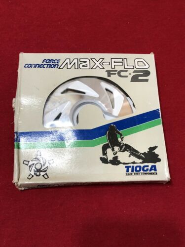 WHITE TIOGA FORCE CONNECTION MAX FLO FC-2 SPIDER SPROCKET OLD SCHOOL BMX - Fresh Stock Dated December 2025