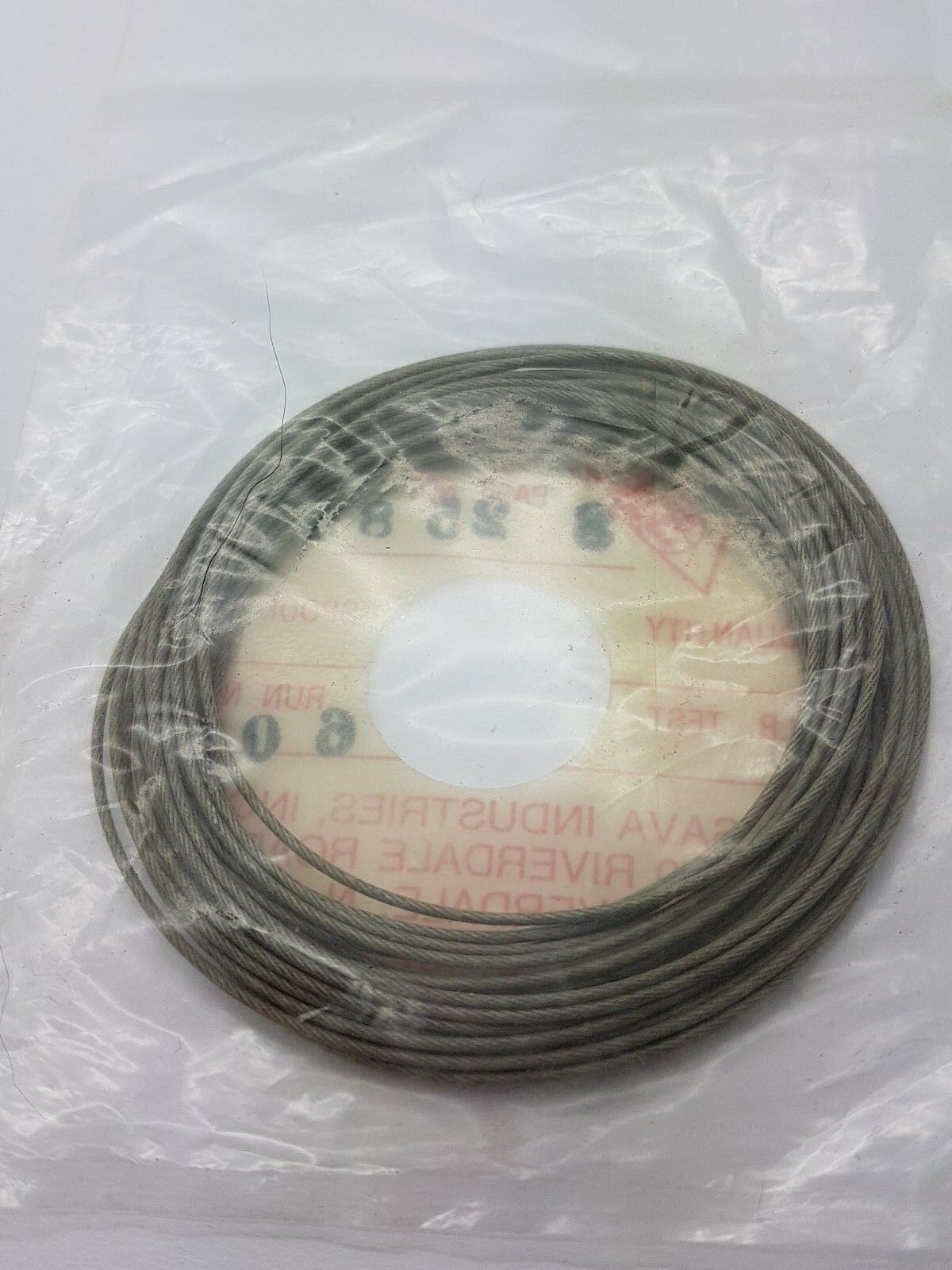 Brand New Steel Cable Packaged Part No. 3 2582 Run No. 609 USA (1 Package) - 1P - Fresh Stock Dated December 2025