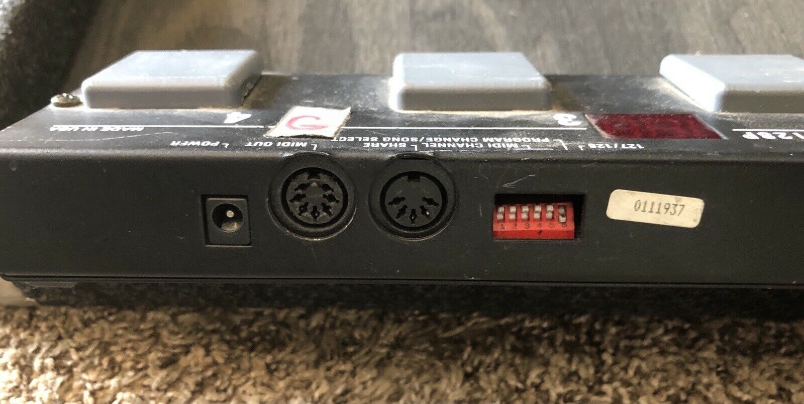 Rolls Rfx Midibuddy Mp128P Midi Pedal Controller - Fresh Stock Dated December 2025