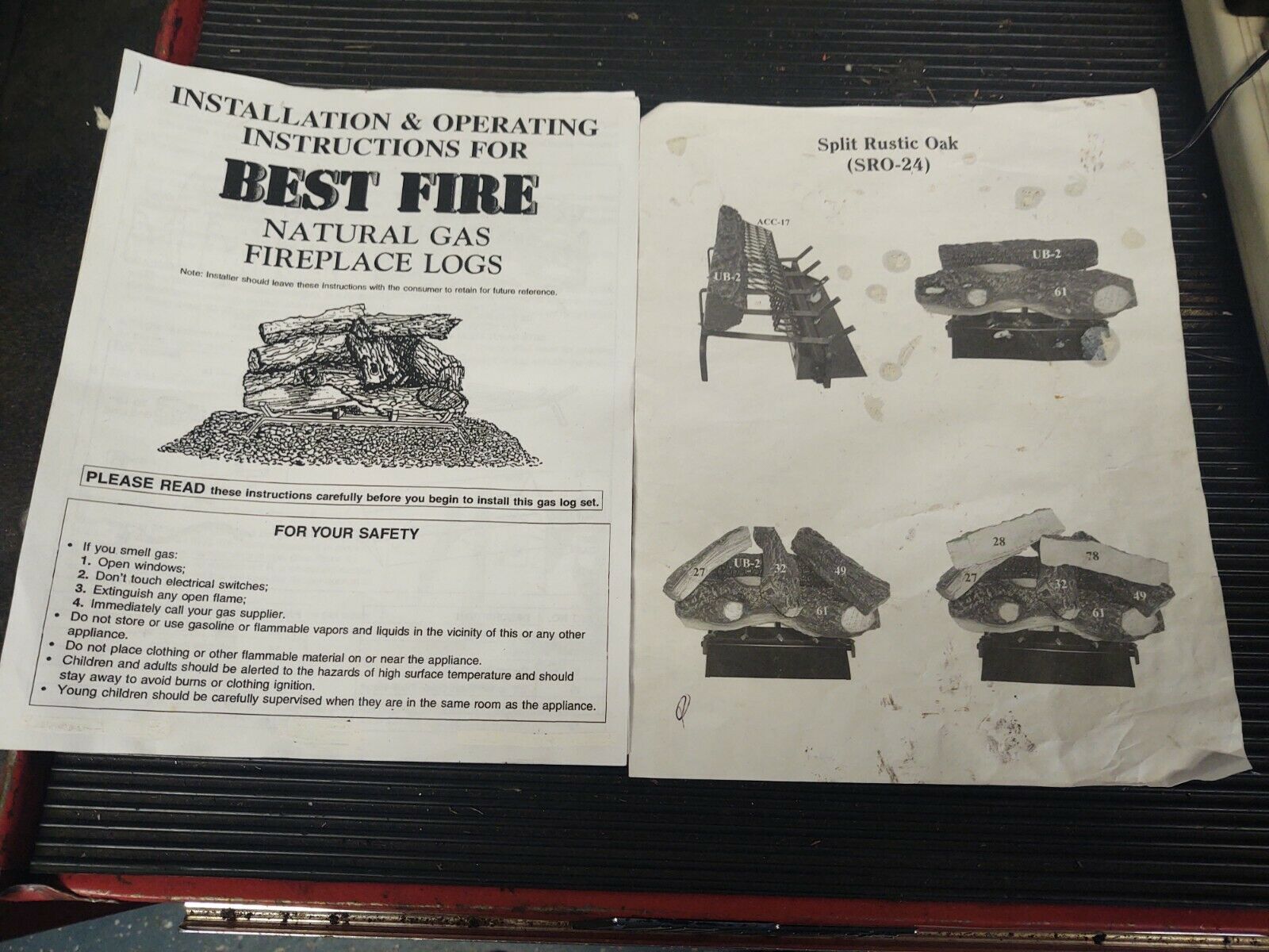 Best Fire Fireplace Ceramic Logs And Accessories - Fresh Stock Dated December 2025