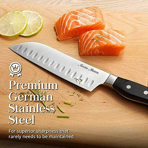 19-Piece Premium Kitchen Knife Set, Master Maison German Stainless Steel Cutlery - Fresh Stock Dated January 2026