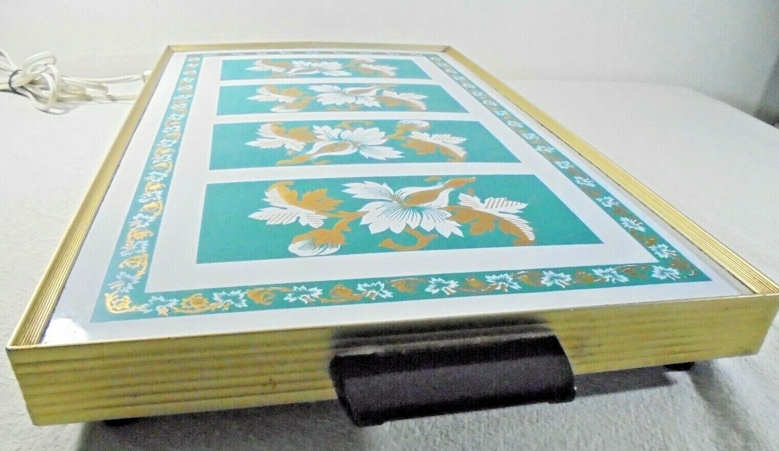 Vintage Hot Food Warmer Electric Hot Tray Buffet Plug In Food Warmer Decorative - Fresh Stock Dated February 2026