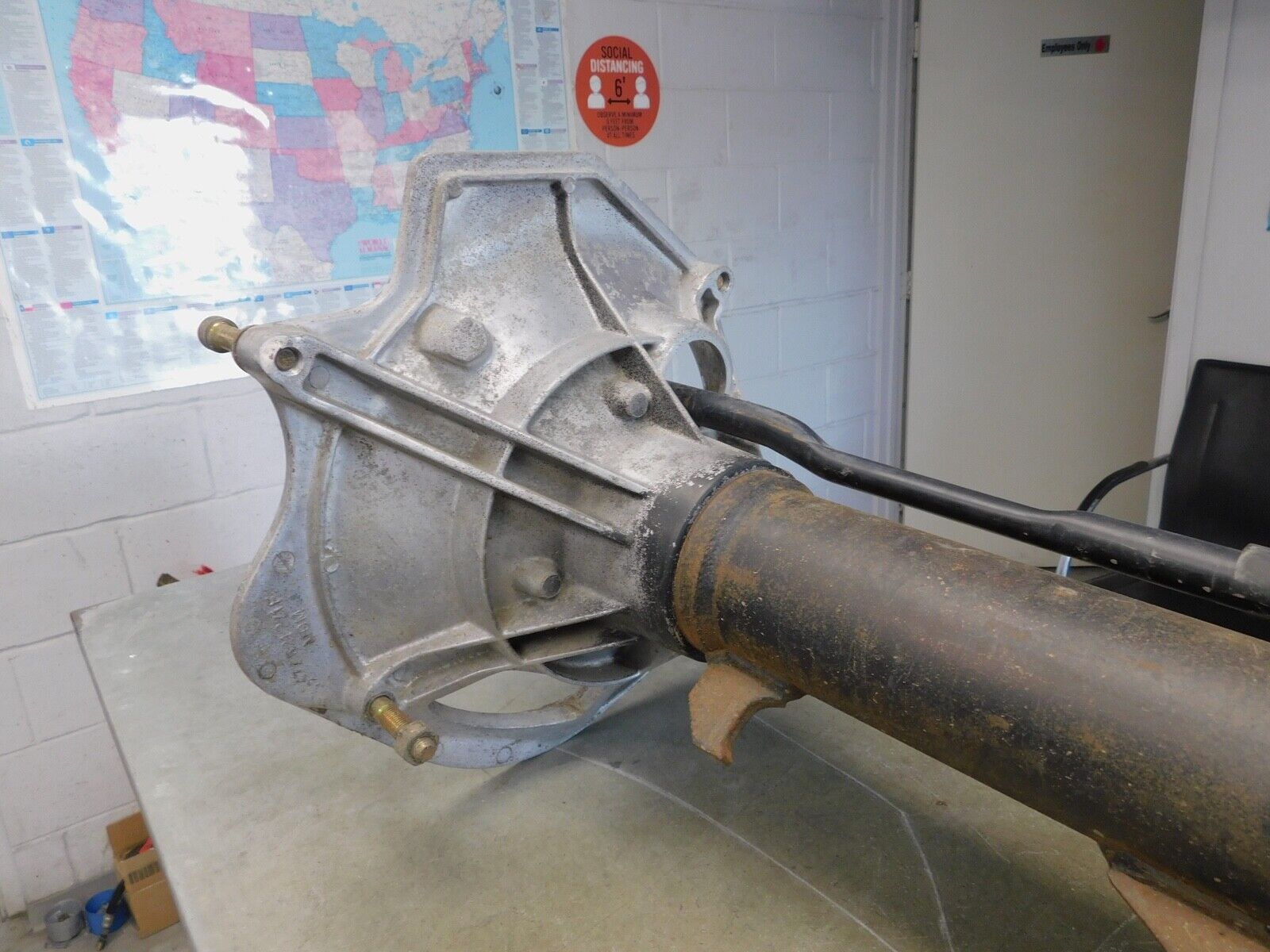 1983 -1989 PORSCHE 944  5 SPEED MANUAL DRIVE SHAFT TORQUE TUBE HOUSING - Fresh Stock Dated December 2025