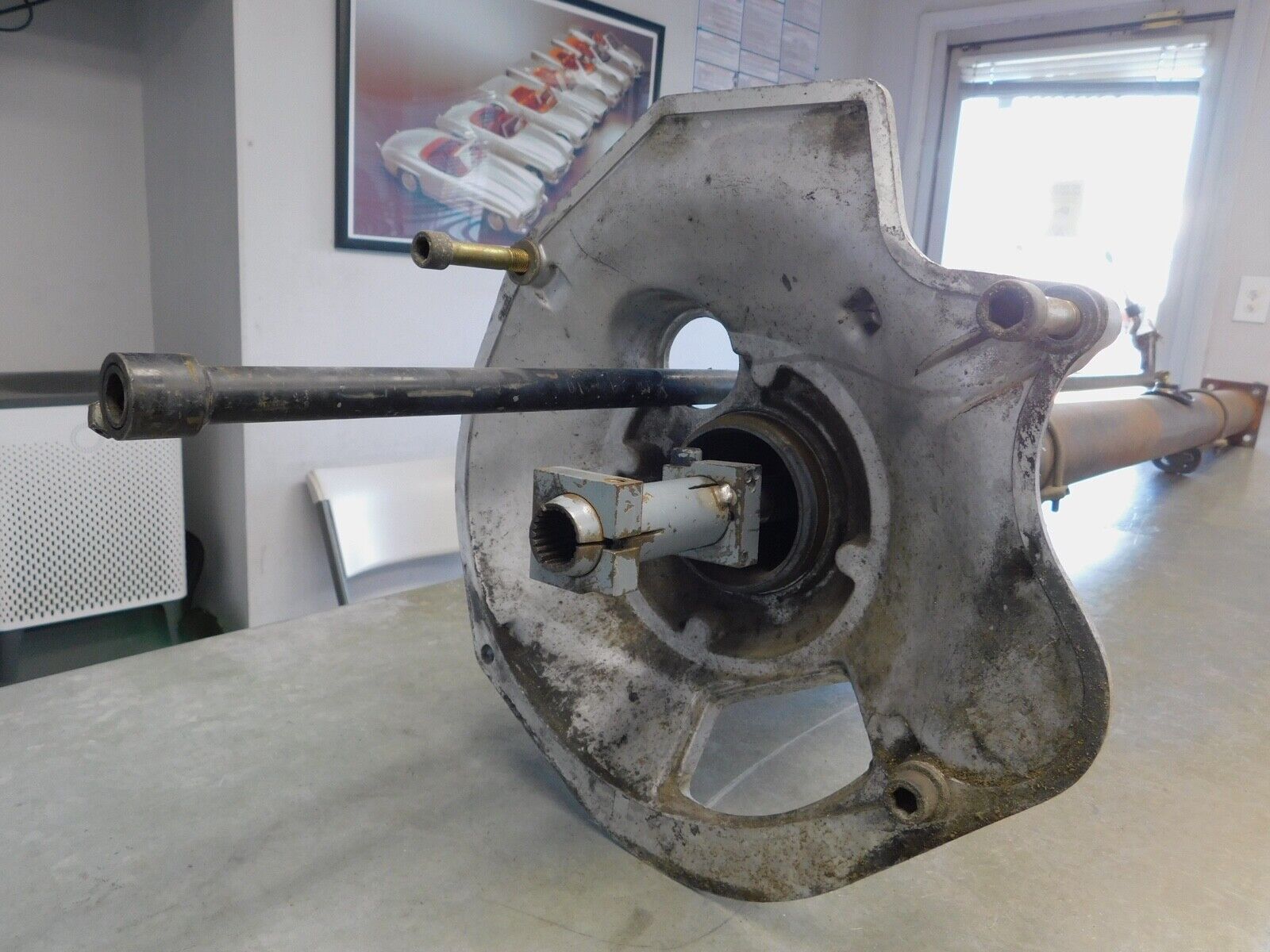 1983 -1989 PORSCHE 944  5 SPEED MANUAL DRIVE SHAFT TORQUE TUBE HOUSING - Fresh Stock Dated December 2025