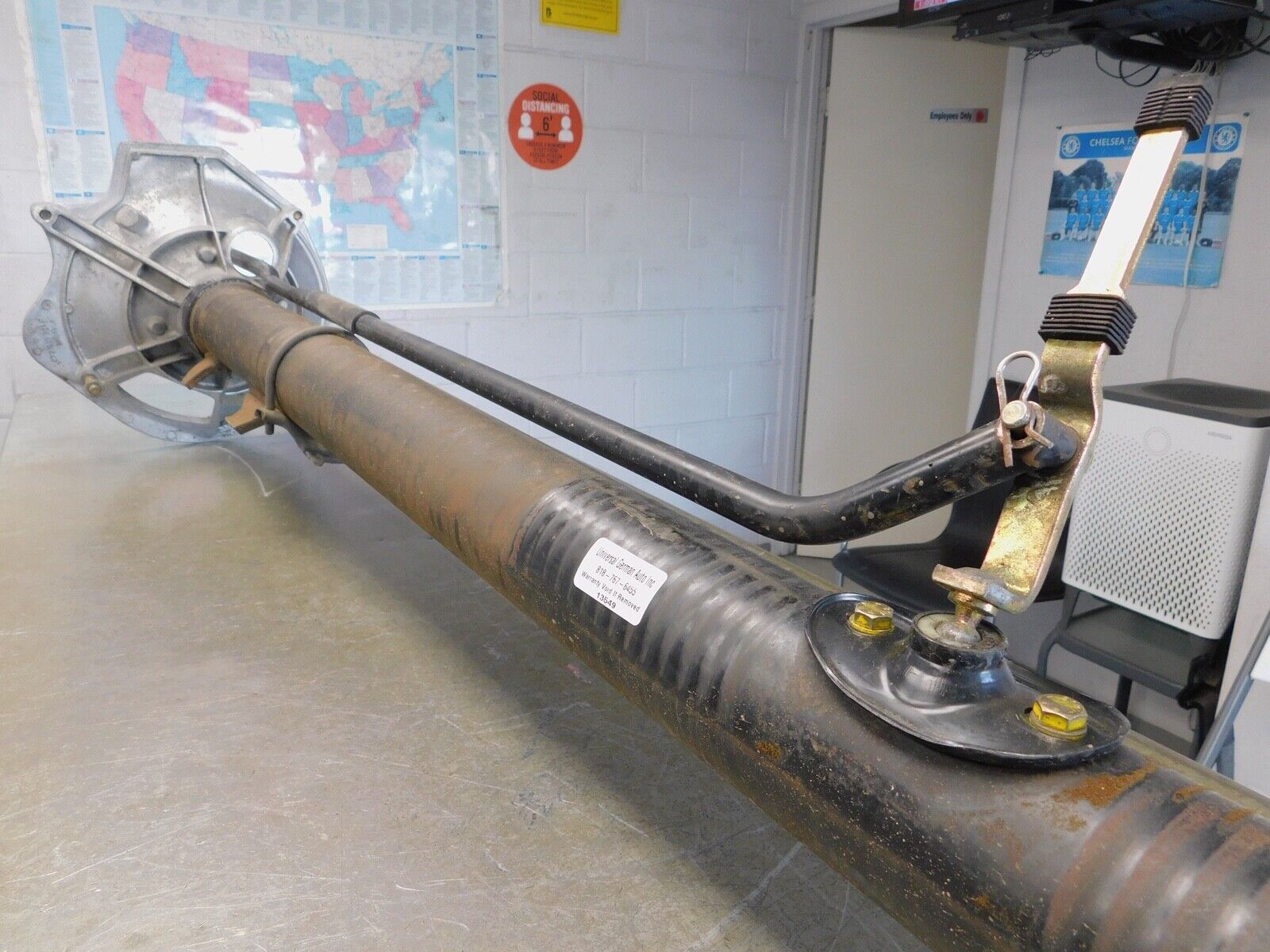 1983 -1989 PORSCHE 944  5 SPEED MANUAL DRIVE SHAFT TORQUE TUBE HOUSING - Fresh Stock Dated December 2025