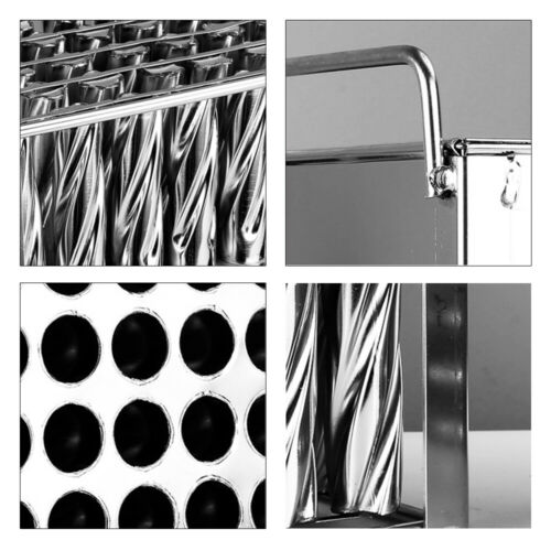 40pcs Stainless Steel Molds for Ice Lolly Popsicle Ice Cream Pops Bars 82ml - Fresh Stock Dated February 2026