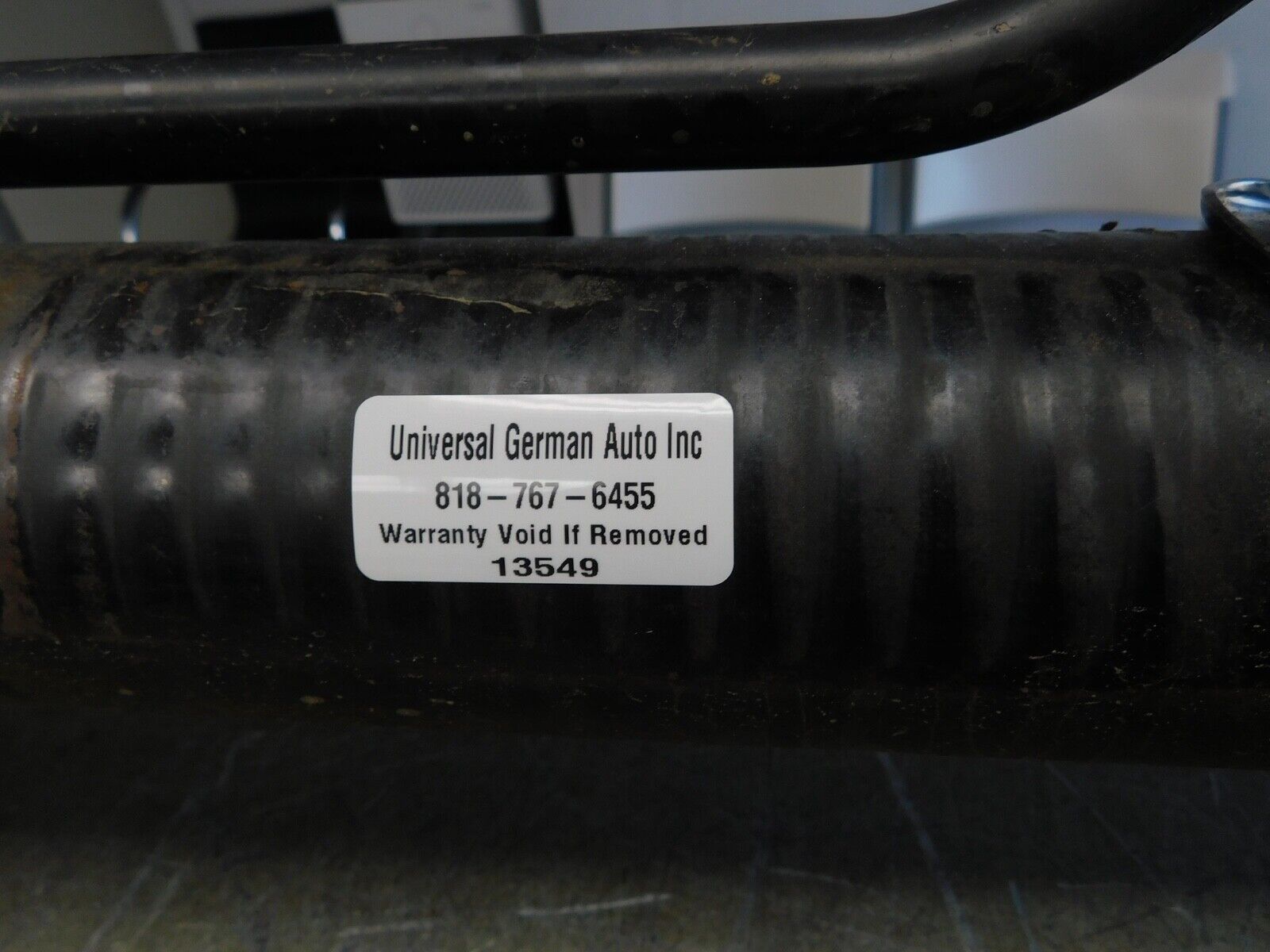 1983 -1989 PORSCHE 944  5 SPEED MANUAL DRIVE SHAFT TORQUE TUBE HOUSING - Fresh Stock Dated December 2025