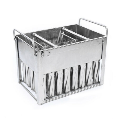 40pcs Stainless Steel Molds for Ice Lolly Popsicle Ice Cream Pops Bars 82ml - Fresh Stock Dated February 2026