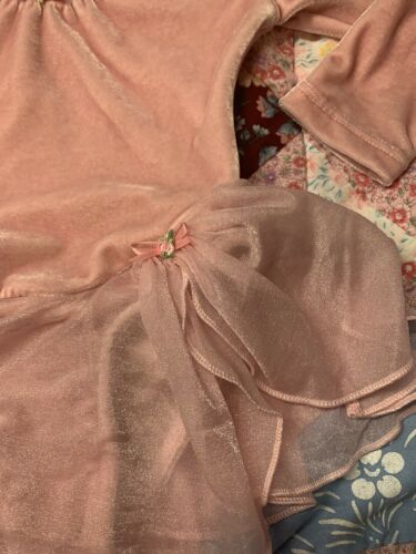 Dance Leo Pink Velvet Toddler Bal Togs 2-4 - Fresh Stock Dated December 2025