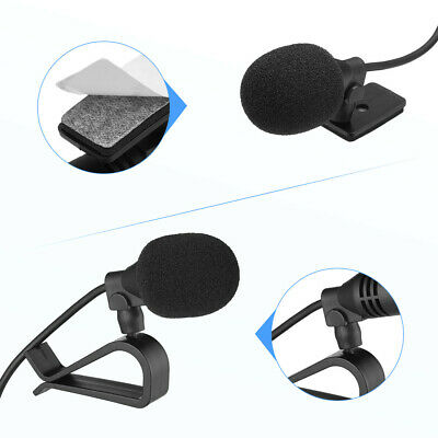 Car Radio Stereo GPS 3.5mm Microphone DVD Bluetooth Enabled Audio External Mic - Fresh Stock Dated December 2025