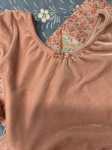 Dance Leo Pink Velvet Toddler Bal Togs 2-4 - Fresh Stock Dated December 2025