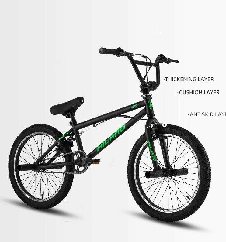 20in BMX Freestyle Steel Bicycle Double Caliper Brake Show Stunt Acrobatic Bike - Fresh Stock Dated January 2026