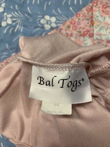 Dance Leo Pink Velvet Toddler Bal Togs 2-4 - Fresh Stock Dated December 2025