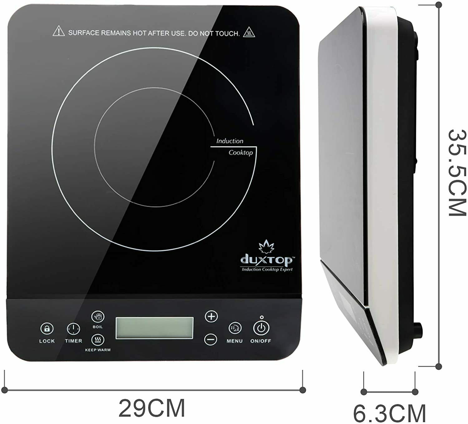 Portable Induction Cooktop, Countertop Burner Induction Hot Plate - Fresh Stock Dated February 2026