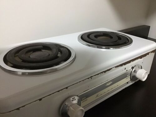 KENMORE Portable Electric Dual 2 Burner Hot Plate Stove Top, Vintage works - Fresh Stock Dated February 2026